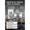 Menteşe Tamir Sacı Plakası Mobilya Dolap Kapağı Onarım Plaketi, 2 Adet BX-316905