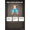 File Parmaksız Kısa Eldiven Turkuaz Mavi 11 cm Retro Parti Kostüm Aksesuarı BX-316932