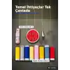 Çantalı Dikiş Seti İplik Mezura Tekstil Makası İğne ve Yüzük Tamir Kiti BX-316943