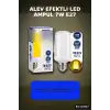 Alev Efektli LED Ampul 7W E27 Duy 560 Lümen IP20 Koruma Dekoratif Lamba BX-316947