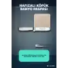 Hafızalı Köpük Banyo Paspası Gri Kaydırmaz Tabanlı Emici Ayak Paspas 1 Adet BX-316949