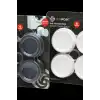 Çamaşır Makinesi Titreşim Önleyici Ayak Seti Küçük Beyaz 4 Parça Gereç BX-316955