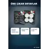 Çamaşır Makinesi Titreşim Önleyici Ayak Seti Küçük Beyaz 4 Parça Gereç BX-316955
