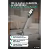 Dikey Süpürge Şarjlı Kablosuz El Süpürgesi 2si 1 Arada Ev Araç Temizliği BX-316966