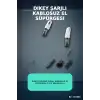 Dikey Süpürge Şarjlı Kablosuz El Süpürgesi 2si 1 Arada Ev Araç Temizliği BX-316966