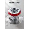 Çek Valfli Anti Koku Duş Yer Sifonu Böcek ve Geri Akış Engelleyici Gider Süzgeci