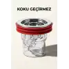 Koku Geçirmez Duş Gider Sifonu Saç Tutuculu Yıkanabilir Yer Süzgeci