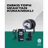 7 Farklı Aydınlatma Modu ve Ses Sensörlü Disko Topu Lambası