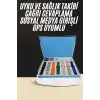 7 Kordonlu Unisex Akıllı Saat Çoklu Kordon Seçeneği Amoled Ekran