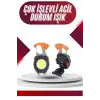 7 Modlu Mini Led Lamba Anahtarlık Usb Şarjlı Kamp İçin Taşınabilir