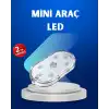 7 Renk Modlu Dokunmatik Sensörlü Mini Led Araç İçi Lamba