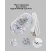 7 Renk Modlu Dokunmatik Sensörlü Mini Led Araç İçi Lamba