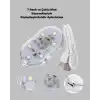 7 Renk Modlu Dokunmatik Sensörlü Mini LED Araç İçi Lamba