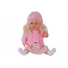 7959 60 CM TRİKOLU HIRKALI SAÇLI BÜYÜK BEBEK