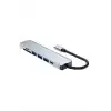 8 Portlu Macbook Çevirici Type C Hub  SD TF USB Çoğaltıcı Ethernet