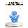 9 Bilyeli Masaj Eldiveni Giyilebilir Plastik Vücut Sıkılaştırıcı