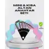 9 Parça Kısa Tip Alyan Seti Isıl İşlemli Profesyonel Kullanım