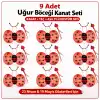 9’lu Uğur Böceği Ateş Böceği Kostüm Seti – Kanat Taç Asa