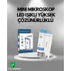 ABS Gövdeli Öğrenci ve Hobi Mikroskobu – Mavi Renk