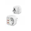 Ac-115 2500w 3.4a 2usb 1type-c 1soket Akım Korumalı Şarj Adaptörü Priz Çoğaltıcı