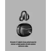 Açık Kulak Bluetooth Kulaklık 5.4 APTX Destekli Ergonomik Tasarım