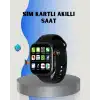 Adımsayar Ve Nabız Ölçerli Sım Kartlı Akıllı Saat