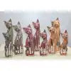 Ahşap 3lü Kedi Seti 30 Cm Model 2