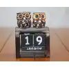 Ahşap Baykuş Takvim Polos-22