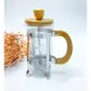 Ahşap Detaylı 350 ml Cam French Press