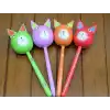 Ahşap Kedi Marakas Tekli Polos:29