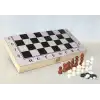 Ahşap Kutulu Satranç Tavla Seti Model 2