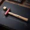 Ahşap Saplı Dövme Çelik Çekiç - 200 Gram - 27 cm