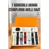 Akıllı Saat 7 Kordonlu Bildirim Görebilen Metal Kordon Gps Özelliği