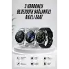 Akıllı Saat Amoled Ekran Bluetooth Bağlantılı Sesli Görüşme Nabız Ölçer