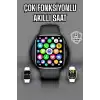 Akıllı Saat Amoled Ekran GPS ve Uyku Takibi Bluetooth Bağlantılı
