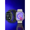 Akıllı Saat Android ve İOS Uyumlu NFC Ve GPS Özelliği Arama Cevaplayan