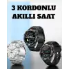 Akıllı Saat Arama Cevaplayan Titreşim Özelliğiyle Bildirim Görebilen