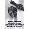Akıllı Saat Arama Cevaplayan Titreşim Özelliğiyle Bildirim Görebilen