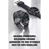 Akıllı Saat Arama Cevaplayan Titreşim Özelliğiyle Bildirim Görebilen