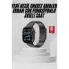 Akıllı Saat Arama Konuşma Gps Ve Nfc Özelliği 3 Kordonlu Amoled Ekran