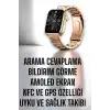 Akıllı Saat Bileklik Hediyeli Uzun Pil Ömrü GPS Takibi