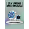 Akıllı Saat Çelik Kordonlu Amoled Ekran Android Ve İos Uyumlu Çağrı Cevaplayabilen