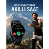 Akıllı Saat Çok Fonksiyonlu Sesli Görüşme NFC Uyumlu Amoled Ekran