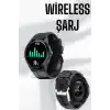 Akıllı Saat Çok Fonksiyonlu Sesli Görüşme NFC Uyumlu Amoled Ekran