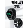 Akıllı Saat Çok Fonksiyonlu Sesli Görüşme NFC Uyumlu Amoled Ekran
