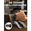 Akıllı Saat Çoklu Kordon Seçeneği Amoled Ekran Çok Fonksiyonlu Bluetooth Bağlantılı Yeni Nesil