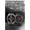 Akıllı Saat Dokunmatik Ekran Sesli Görüşme ve Bildirim Görme Sağlık Takibi