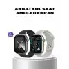 Akıllı Saat Kablosuz Şarjlı Bluetooth 5.2 Arama Bildirim Sesli Asistan 420 mAh
