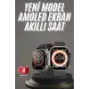 Akıllı Saat Kordon Hediyeli Güçlü Batarya Kapasiteli Titreşimli Bildirim Görme Unisex