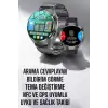 Akıllı Saat Metal Kordonlu GPS ve NFC Uyumlu Arama Cevaplayan